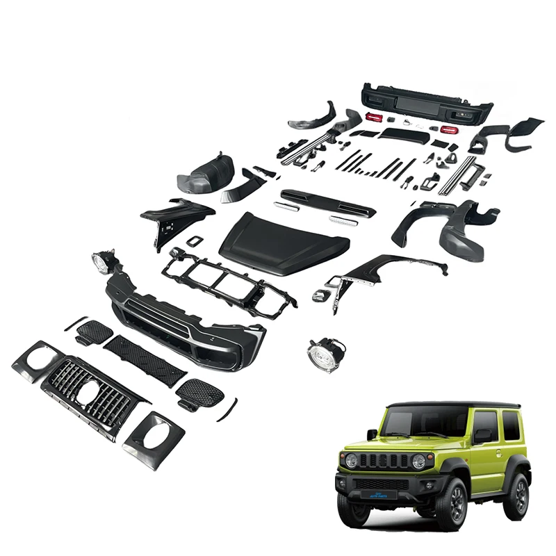 G63 Amg Style Body Kit for Suzuki Jimny 2020 2021 2023