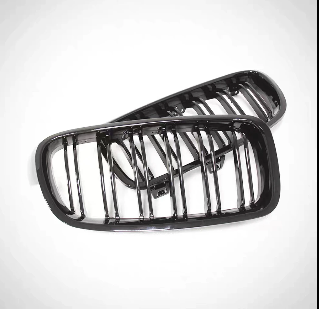 Carbon Fibre F30 Grilles for BMW 3 Series F30 Upgrade Bright Black Matte Black Water Transfer Full Star M Color F30 Front Grille