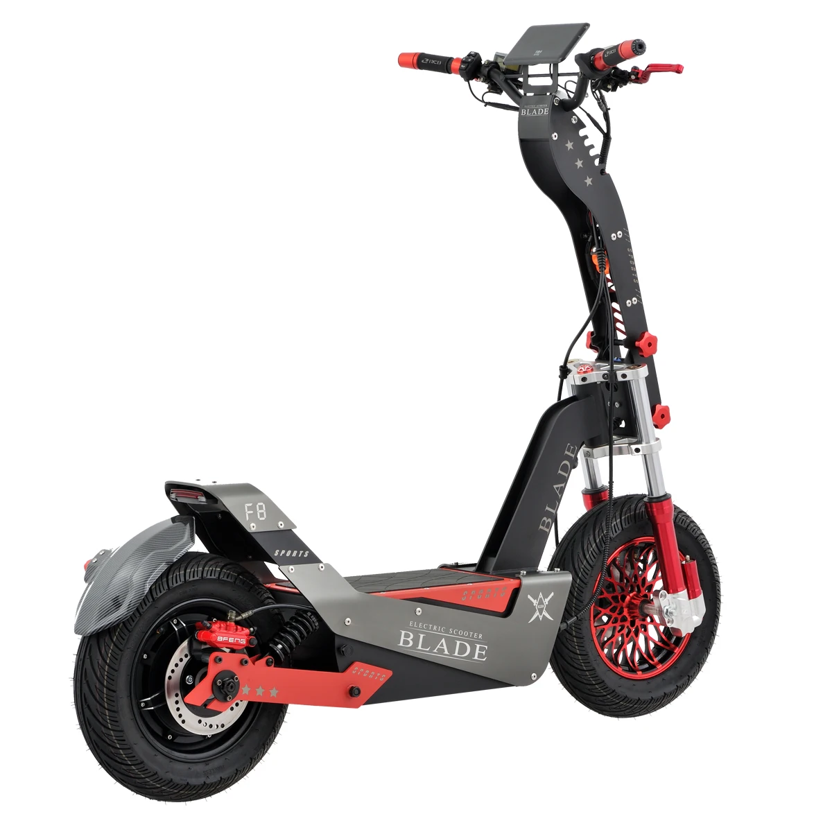 High Performance Electric Scooter Adults 3000w 72V 30Ah Lithium All Terrain Foldable Electric Scooter