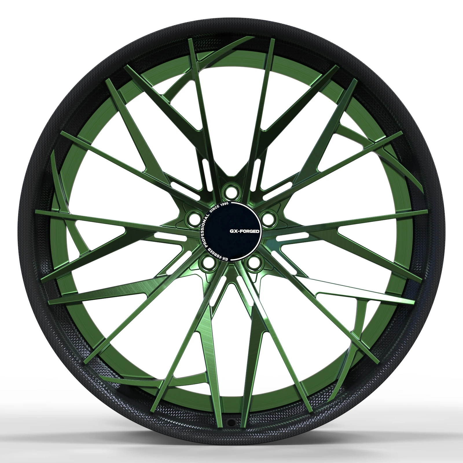 Customizable Two-Piece Forged Wheels with High Strength and Lightweight Design Available in Tailored Sizes and Widths
