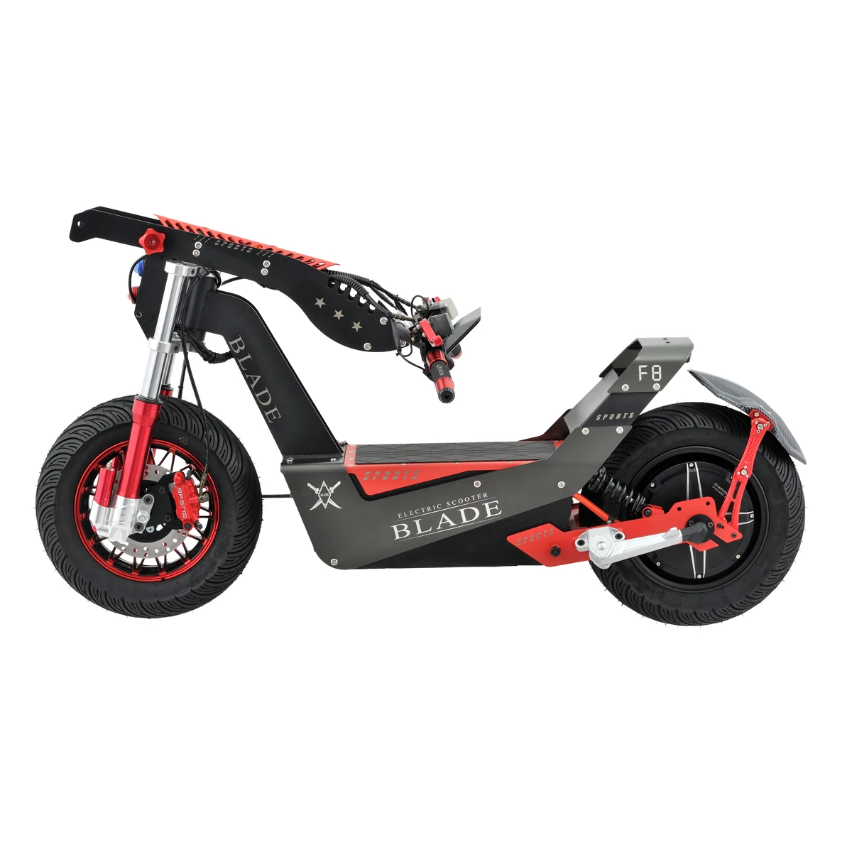 High Performance Electric Scooter Adults 3000w 72V 30Ah Lithium All Terrain Foldable Electric Scooter
