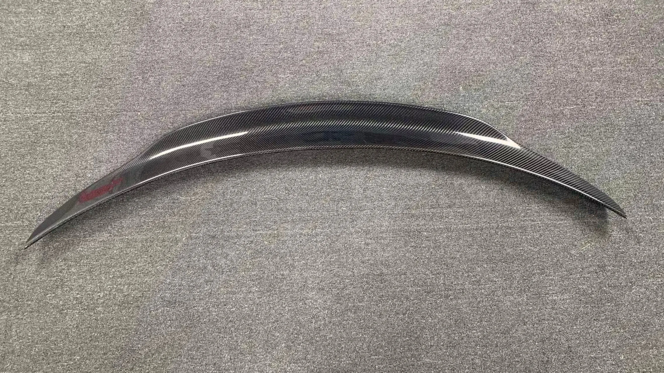 Perfect Fitment Carbon Fiber Car Rear Trunk Spoiler Wing for Mercedes-benz C Class Sedan W205  Amg C63 C43 2020-2021