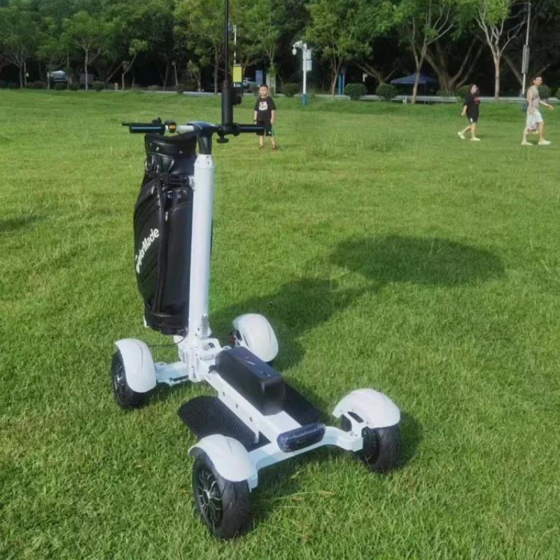Enoo E7-6 48V 20Ah Lithium 4-Wheel Aluminium Folding Electric Golf Cart Scooter 2400W 150kg Load 20km/h Scooters