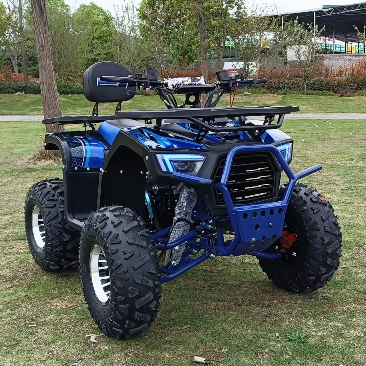 150cc Gasoline Atv All-terrain Off-road Mountain Vehicle With Chain Drive Transmission for Kid Four-wheel Motorcycle Use
