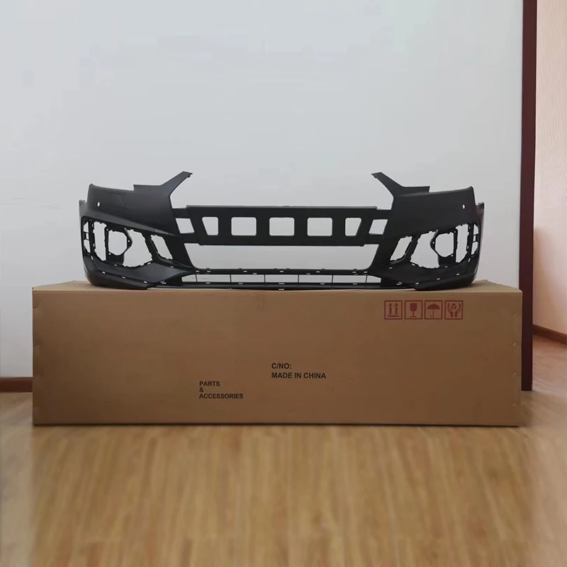 2017-2019 A4 S4 B9 Replacement RS4 style Front bumper and grill Modification Upgrade front bodykit fitment for adui A4 S4 B9