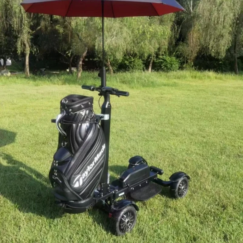 Enoo E7-6 48V 20Ah Lithium 4-Wheel Aluminium Folding Electric Golf Cart Scooter 2400W 150kg Load 20km/h Scooters