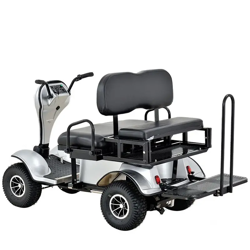 2-Seater Electric Mobility Scooter Handicapped and Disabled Scooter for Motorcycles