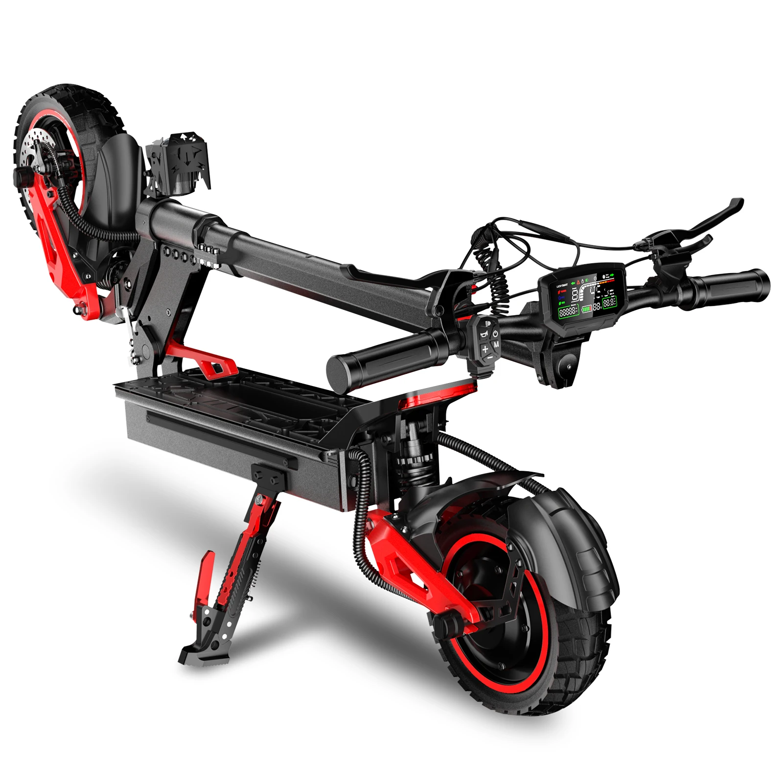 Waterproof 2 Wheel 1600W Off Road Electric Scooter All Terrain E-Scooter