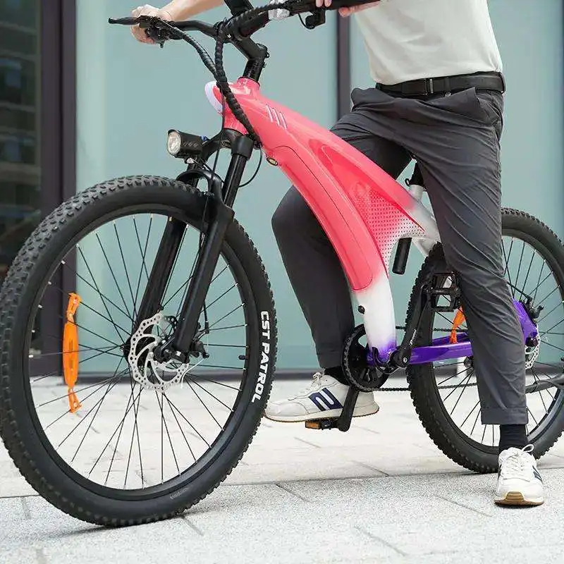 48V 750W Lithium Aluminum Alloy Smart Folding Electric City Bike IPX4 Waterproof 100kg Load Capacity 90-100km Range for Adults