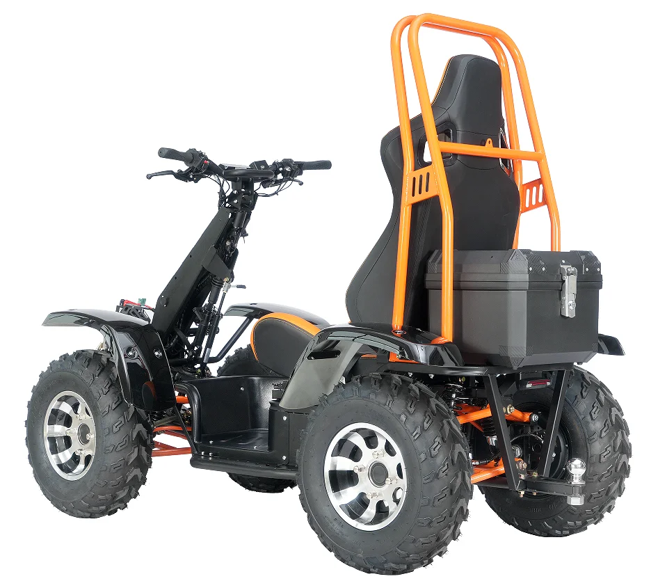 5KW 60V 4WD Electric with 6000W Motor Power 50km/h Farm Use CE 4*4 ATV COC EEC Certified Max Load 200kg 