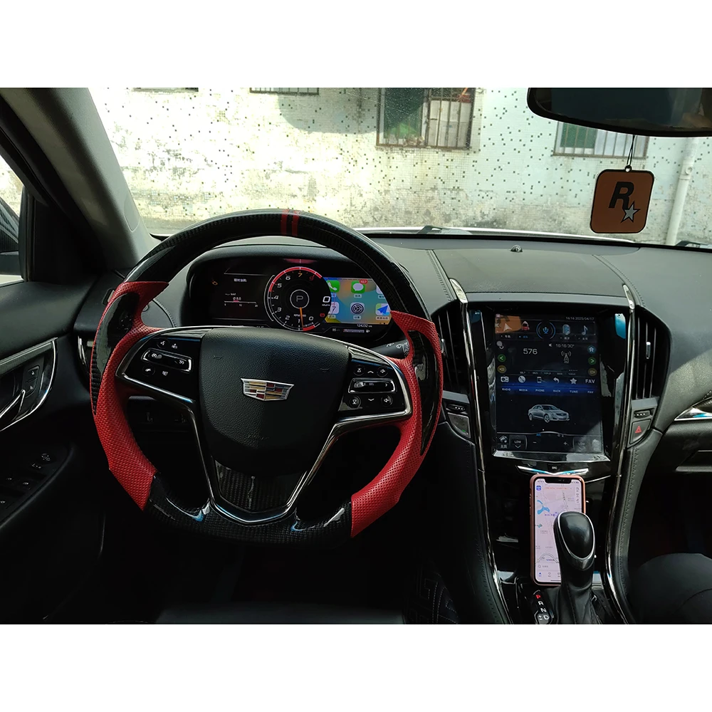 12.3-inch  Cadillac ATS  LCD Instrument Panel Car LCD Instrument Cluster Auto Speedometer Suitable for 2014-2017