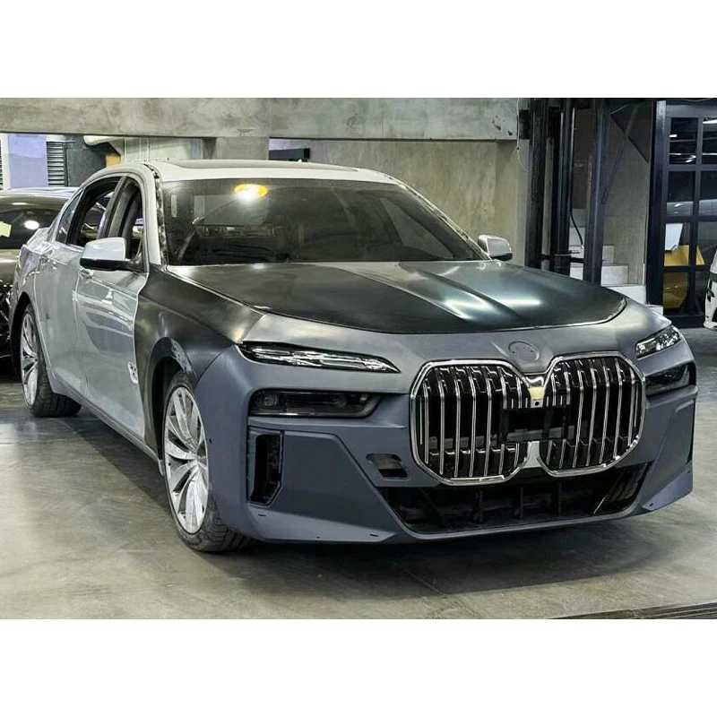 2023 G70 M Sport Body Kit for BMW 7 Series 2009-2015 F02 New Condition Front Bumper Fog Light Cut-Outs Rear Modification Upgrade