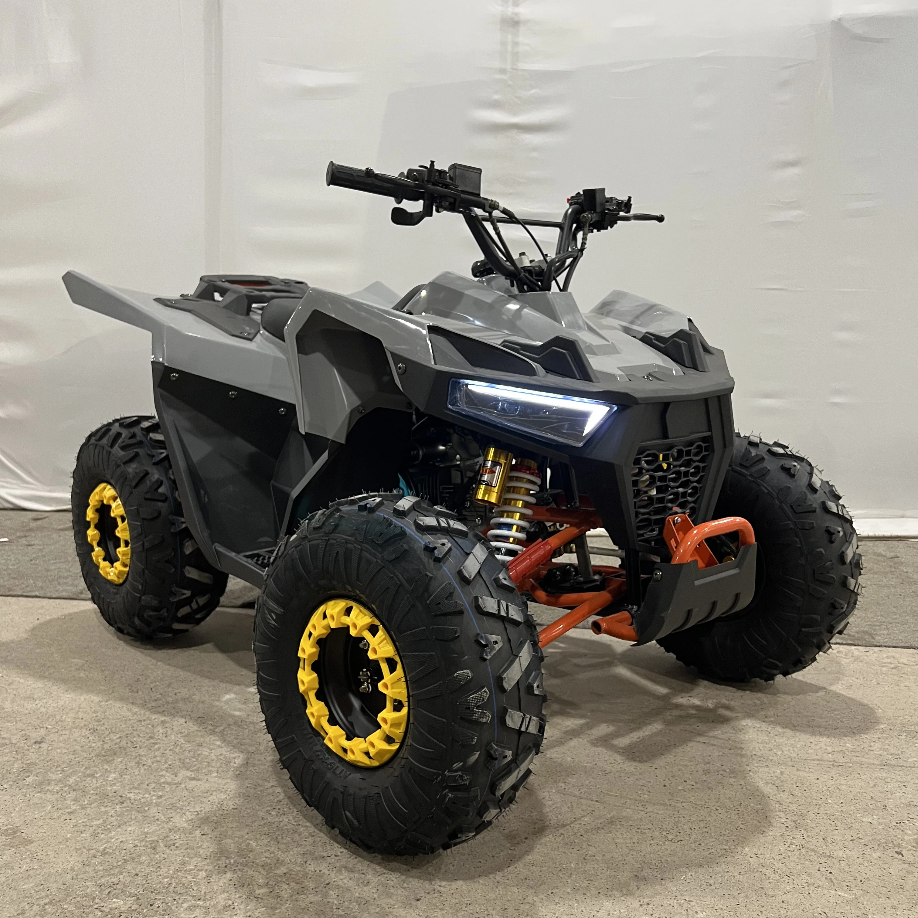Factory Direct 125cc Semi-Automatic All-Terrain Vehicle CE Certified Easy Operation for Teenagers Chain Drive Transmission