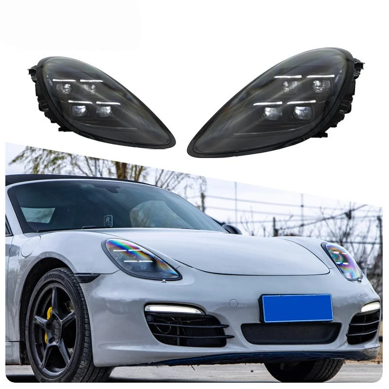 For 2013-2015 981 Upgrade to 2025 Pdls Porsche Boxster ,Cayman LED Headlight