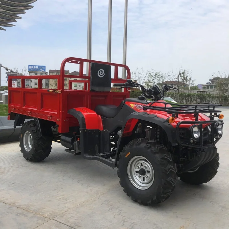 ATV 250cc 2WD With Bucket Shaft Drive Agricultural Vehicle Automatic Lifting Farm ATV