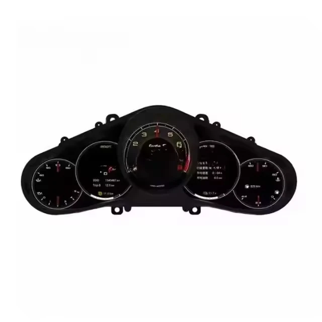 DOS Car LCD Digital Dashboard Cluster for Porsche 911 2013-2019 Instrument Panel Speedometer Virtual Cockpit Linux System