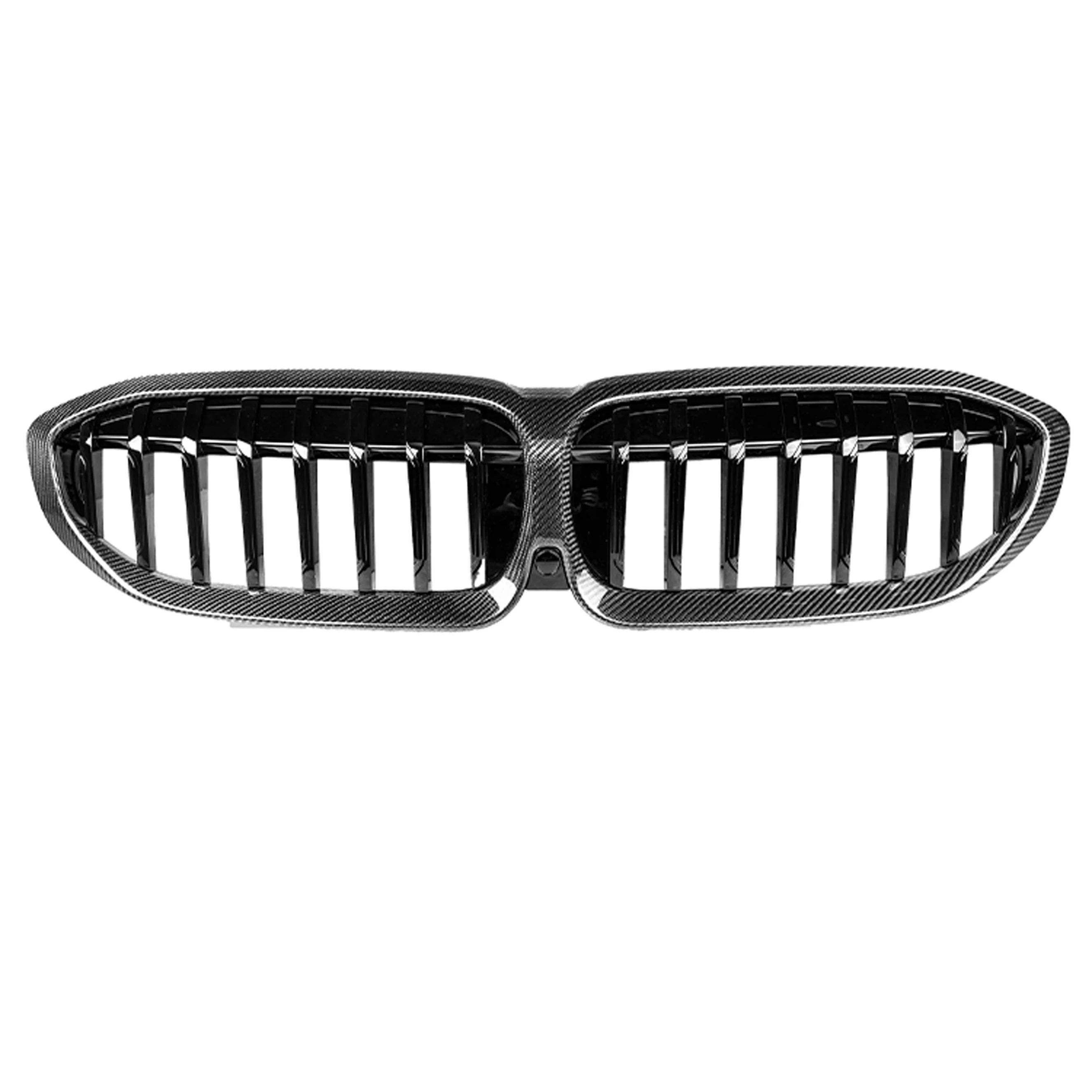 Suitable for 2019-2022 BMW 3 Series G20 G28 High Quality Carbon Fiber Double Bar Grille