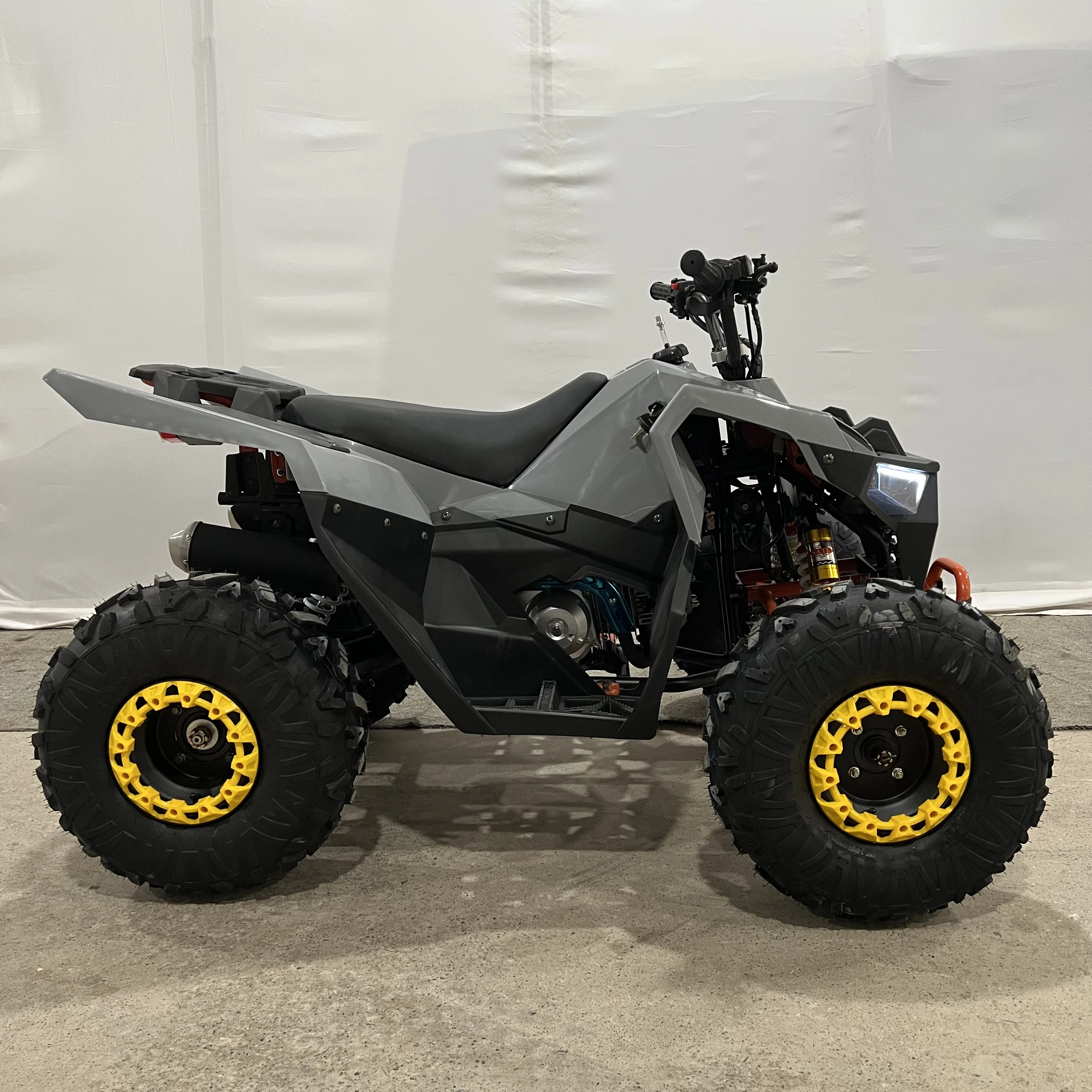 Factory Direct 125cc Semi-Automatic All-Terrain Vehicle CE Certified Easy Operation for Teenagers Chain Drive Transmission