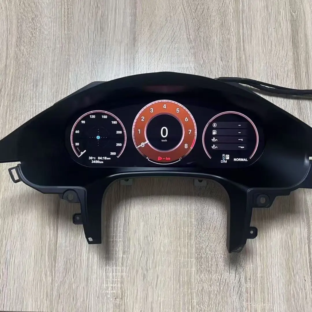 DOS Car LCD Digital Dashboard Cluster for Porsche 911 2013-2019 Instrument Panel Speedometer Virtual Cockpit Linux System