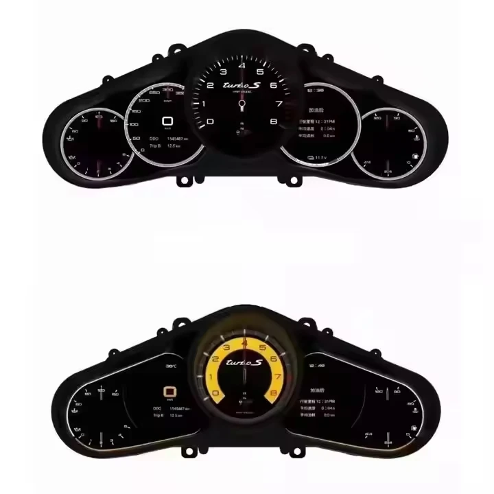DOS Car LCD Digital Dashboard Cluster for Porsche 911 2013-2019 Instrument Panel Speedometer Virtual Cockpit Linux System