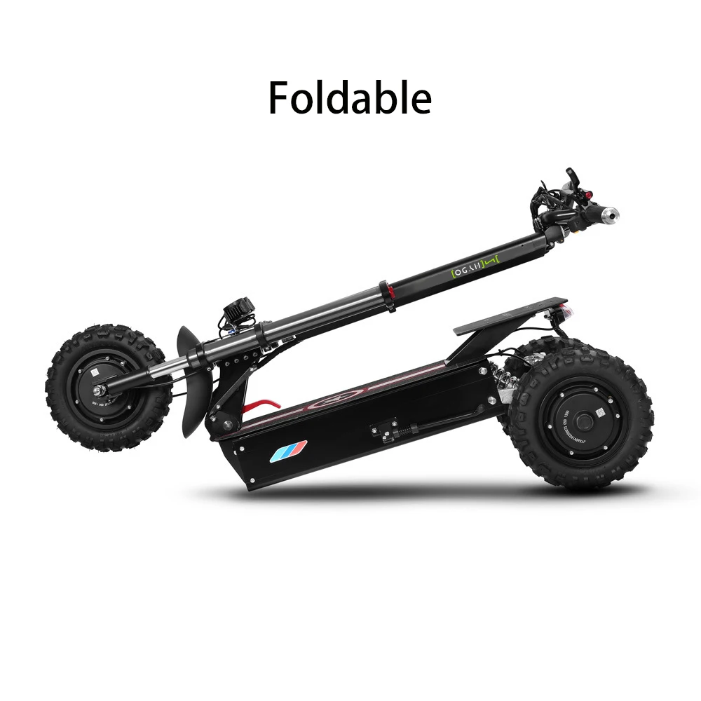 3 Wheel Big Power Monster 3600W Dual Motor Three Motor Off Road Adult Electric Scooter With Tail Box