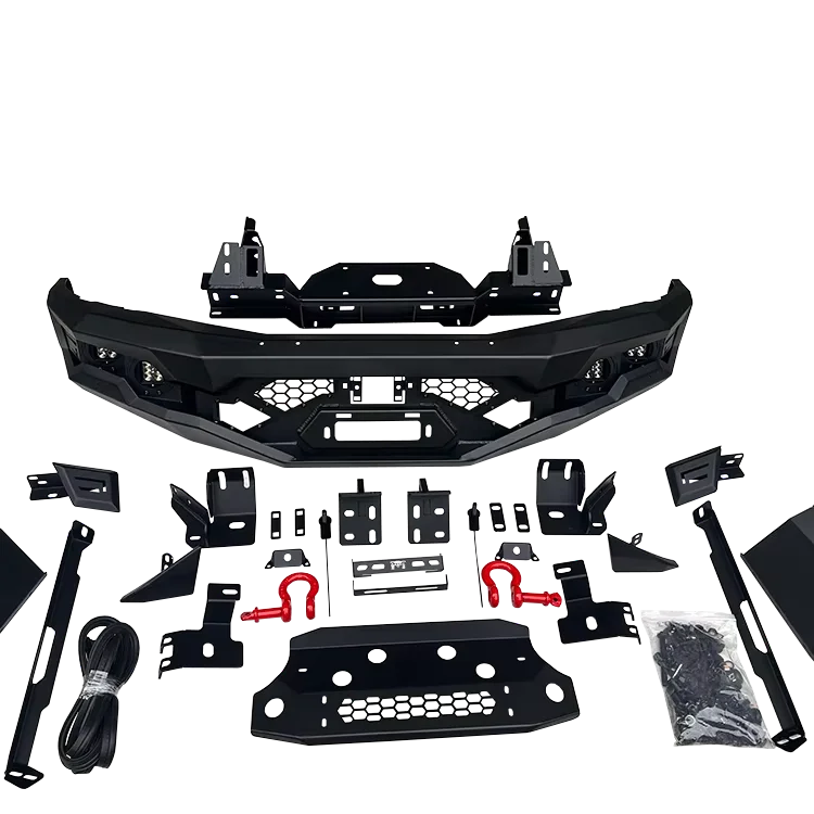 Steel Bull Bar Front Bumper for Ranger T9 | Heavy Duty Steel Bull Bar | Winch Ready & Off-Road Protection