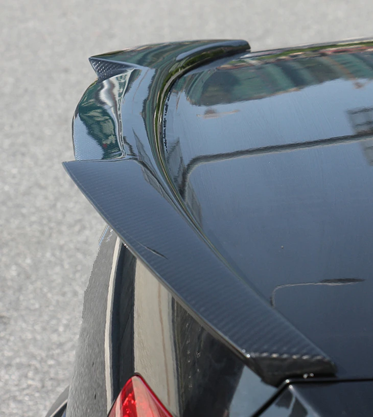 A4 Car Rear Trunk Spoiler Boot Wing Carbon Fiber Fit for Audi A4  B9 Sedan M4 Style Carbon Fiber Spoiler 2017+