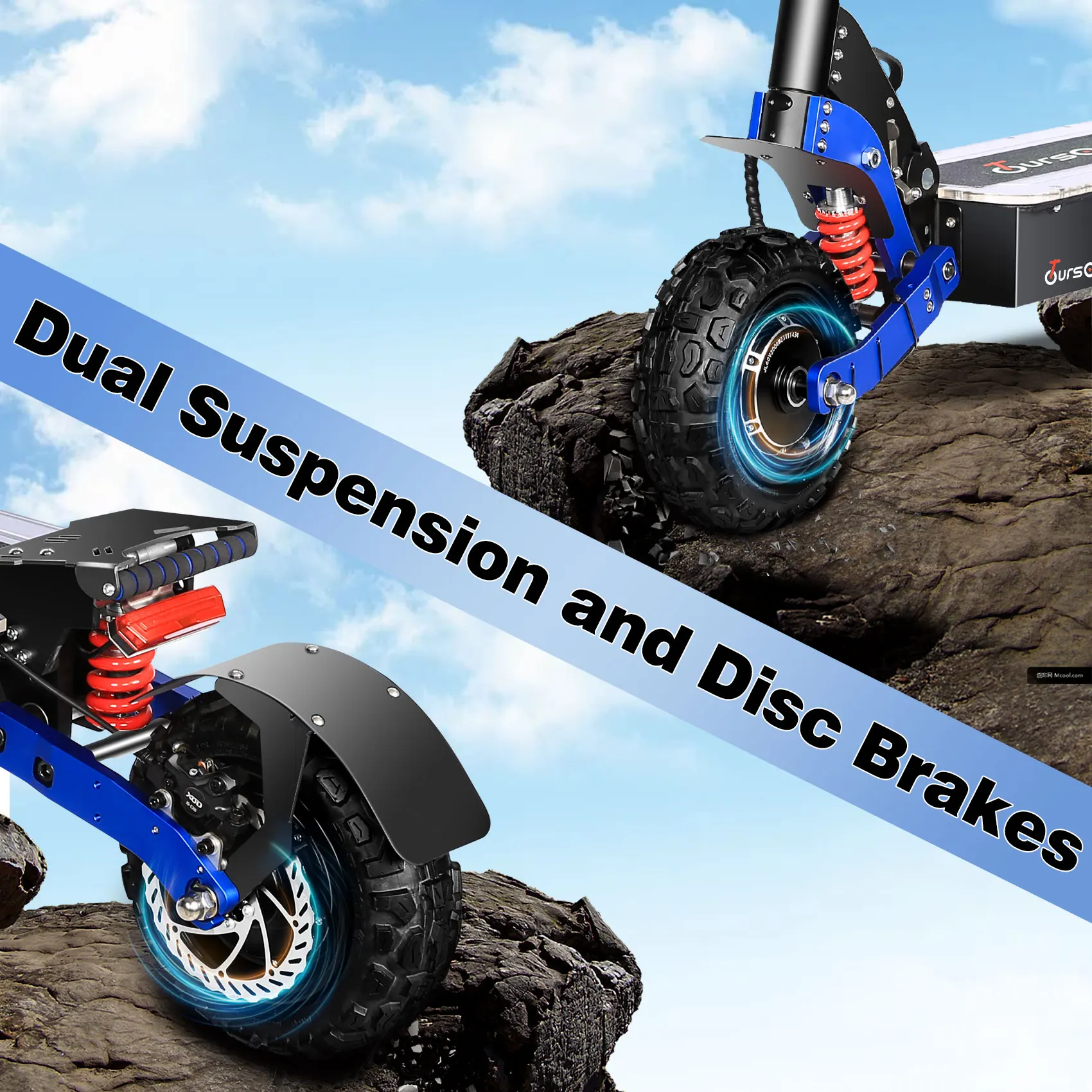 2026 Range Foldable Waterproof Off-Road Dual Motor with Seat  Two-Wheel Electric Scooter 6000W 60V 85KM/H 90KM