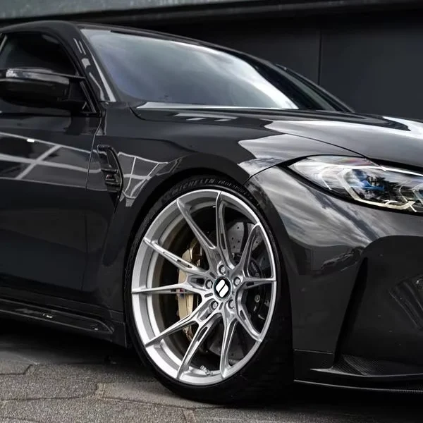 SYG-1017 Vossen HF-5 Gloss Black Custom 1-piece 15-26 Inches Forged Wheels Rims for BMW Audi Ford Mustang Chevrolet Mazda RX-8