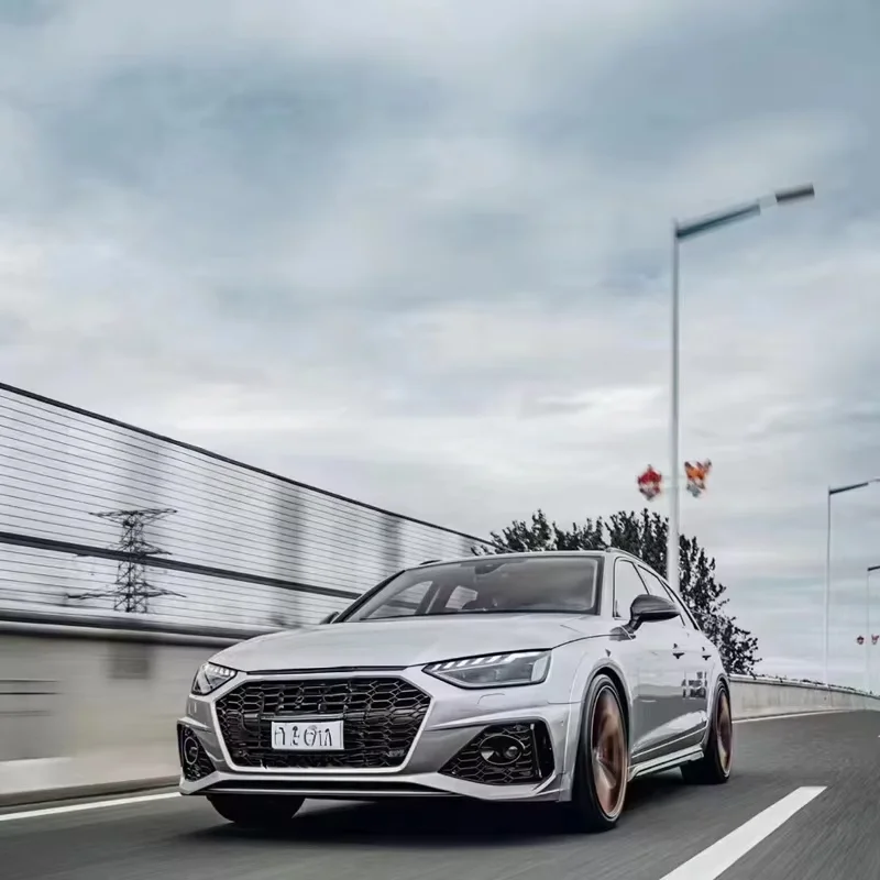 Car Allroad A4 S4 B9.5 Front Bumpers Body Kit RS4 Style Front Bumper Assembly for Audi A4 S4 Allroad 2020-2024 B9.5 RS4 Style