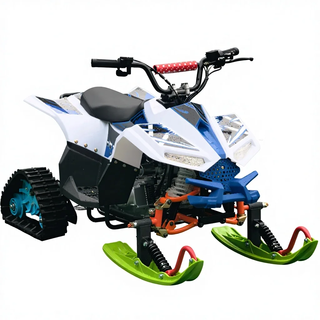 New Snow Entertainment Snowmobile 200cc 250cc 4 Stroke Motorcycle Snow Scooter Snowmobile for Sale