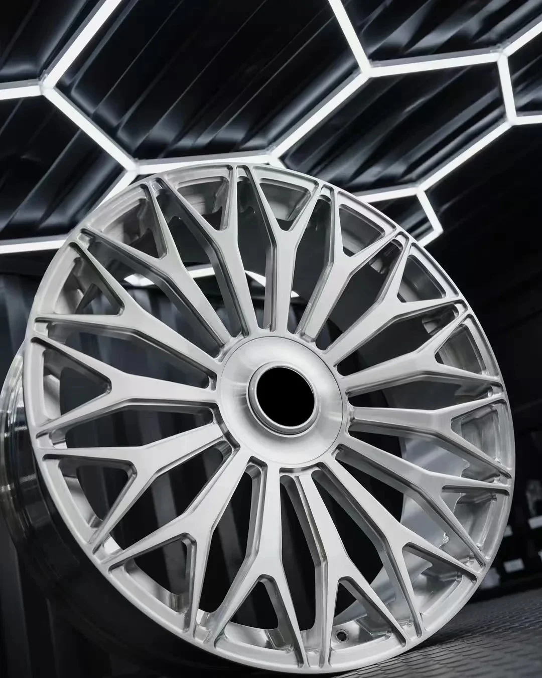 GPW Matte Silver Forged Wheel Rims Monoblock Customized Alloy 5x114.3 5x120 18 19 20 21 Inches for Porsche Toyota Corvette