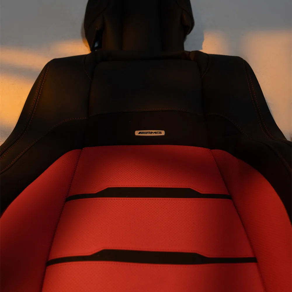 Brand New ML GLE Full Set Luxury Leather Seat Cover with Customized Colors and Patterns Full Interior Protection for W164 W166