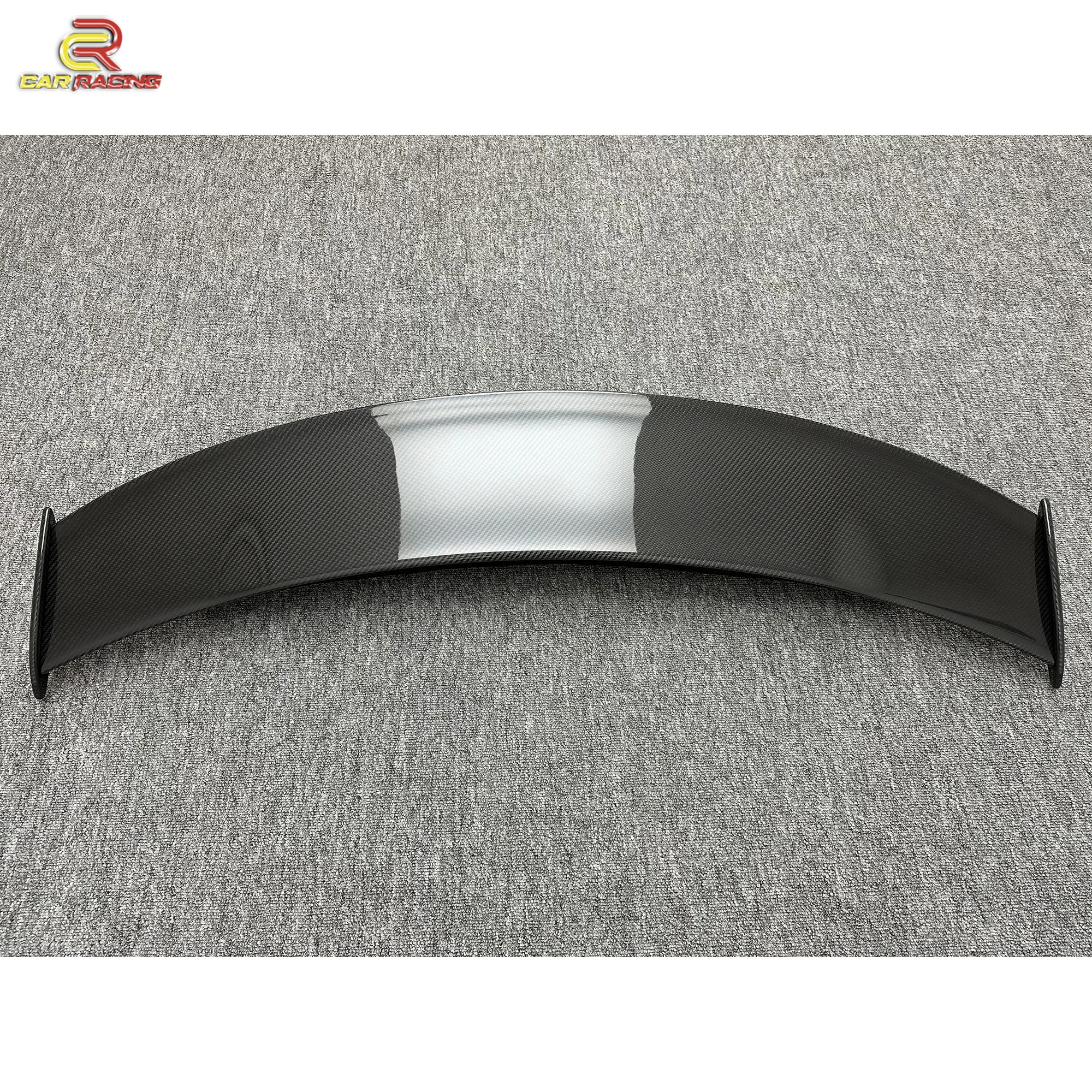 Dry Carbon Fiber GTR Style Auto Parts Rear Spoiler Rear Wing Trunk With LED Light for Mercedes Benz AMG GT GTC GTS 2015-2018