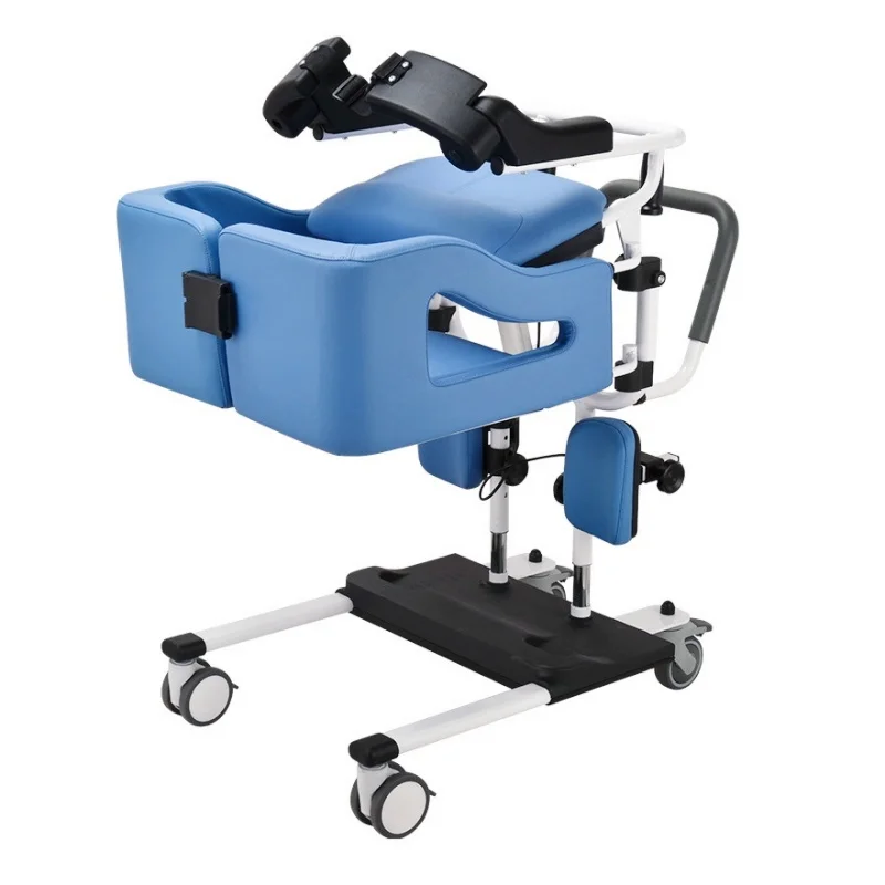 Electric Wheel Commode Chair for Home Nursing Care Patient Lift Transfer for Rehabilitation Therapy Supplies
