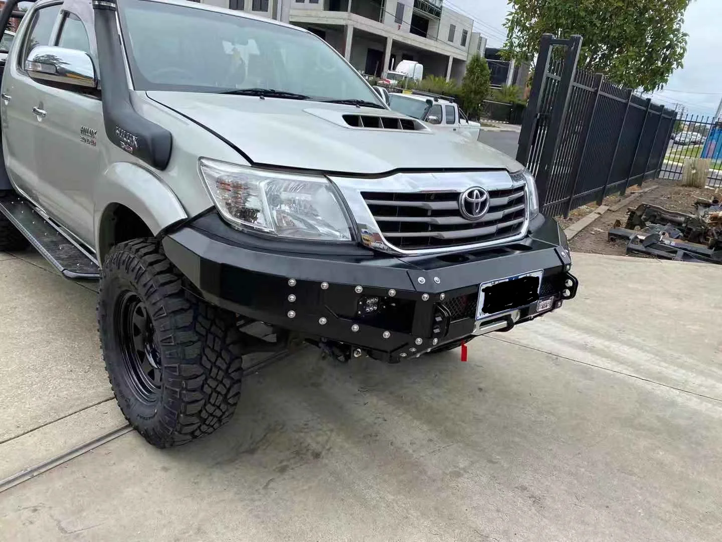 Bumper Auto Full Set Bull Bar Bumper With Lamps  4x4 off Road for TOYOTA VIGO