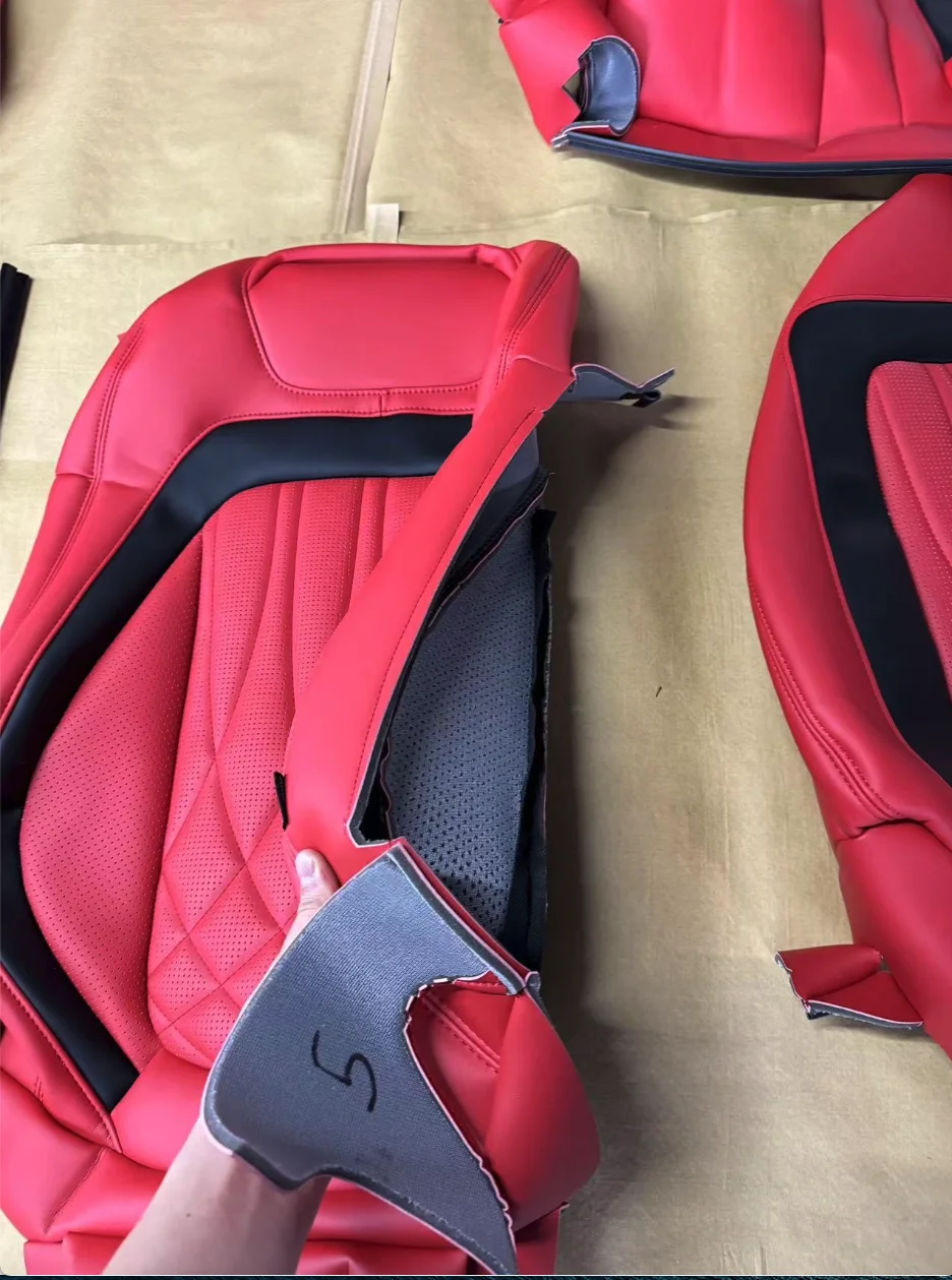 Luxury Nappa Leather Seat Cover for G Class Cars Perfect Fit for Gwagon G350 G500 G63 W463 W464 Land Cruiser Golf Passat CC A7