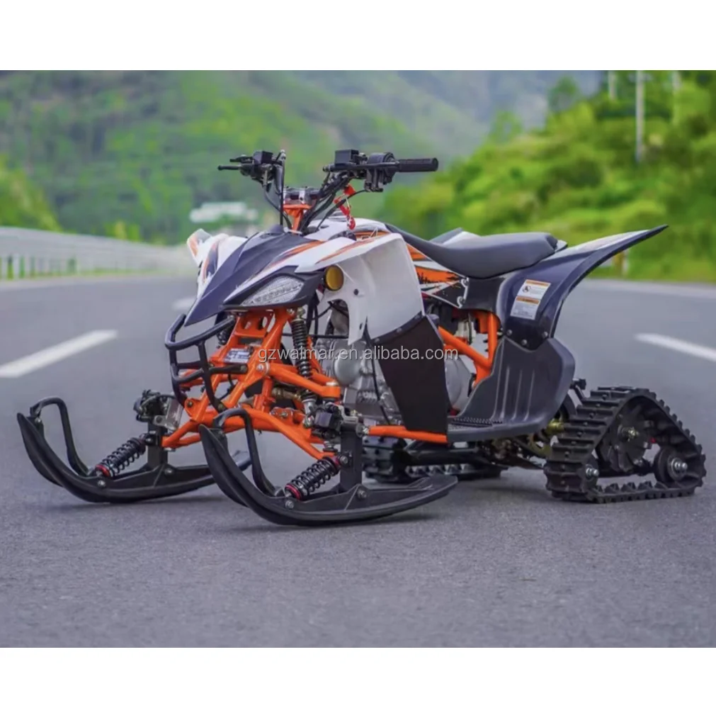 New Snow Entertainment Snowmobile 200cc 250cc 4 Stroke Motorcycle Snow Scooter Snowmobile for Sale