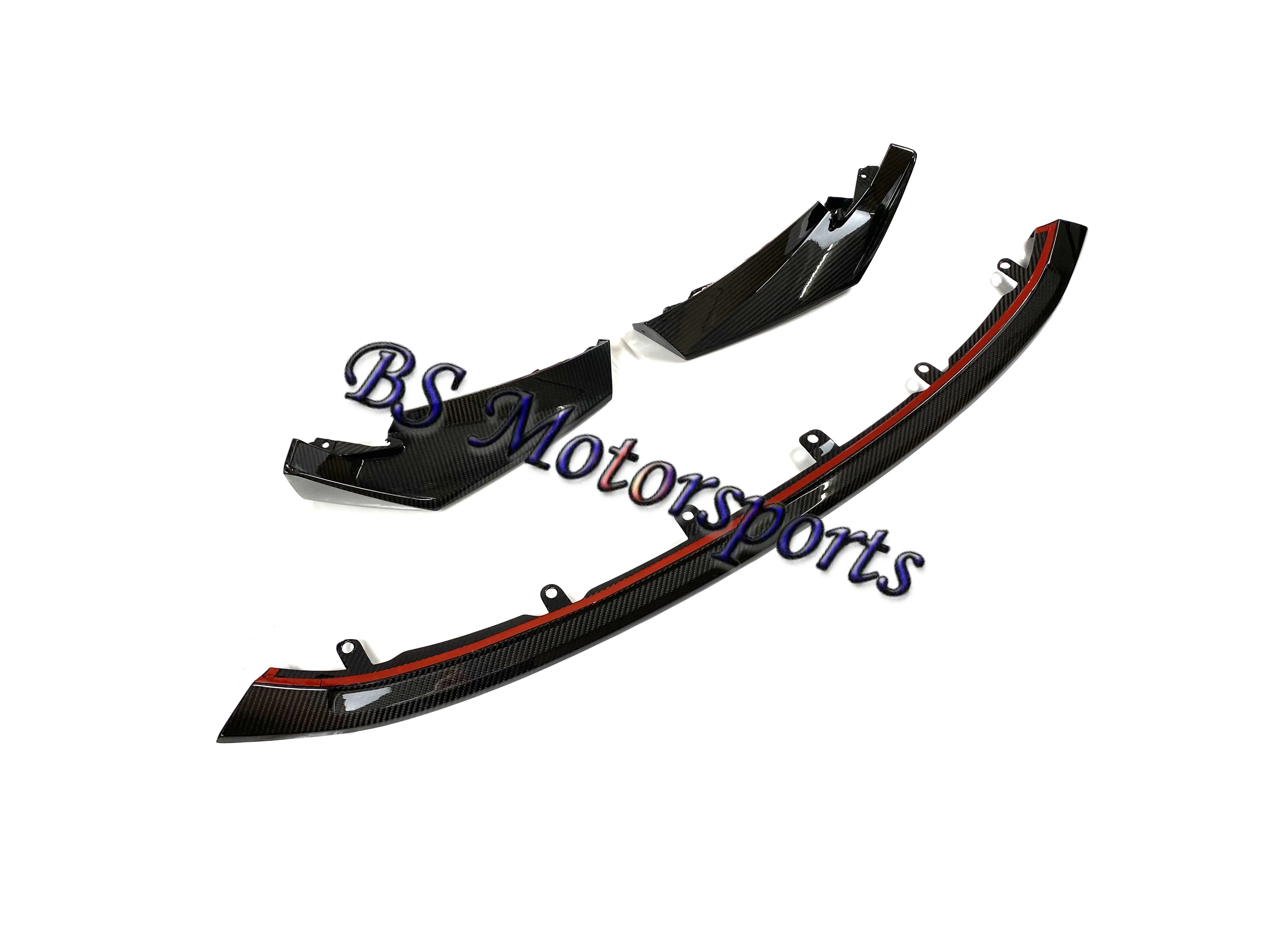CSL Style G80 G82 Carbon Fiber Front Bumper Splitter Lip for BMW M3 M4 Front Spoiler 2021+