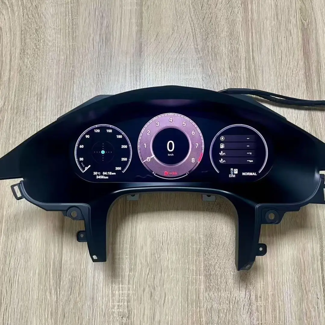 DOS Car LCD Digital Dashboard Cluster for Porsche 911 2013-2019 Instrument Panel Speedometer Virtual Cockpit Linux System
