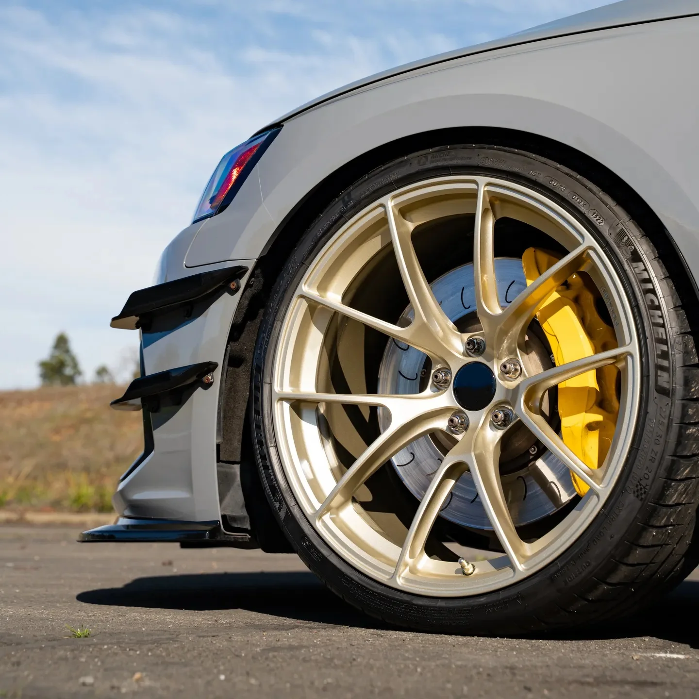 PENGZHEN VS-5RS Wheels Matte Forged Gold 5x112 18 19 Inch Lightweight for BMW F30 M2 F87 Corvette for Toyota Passenger Cars
