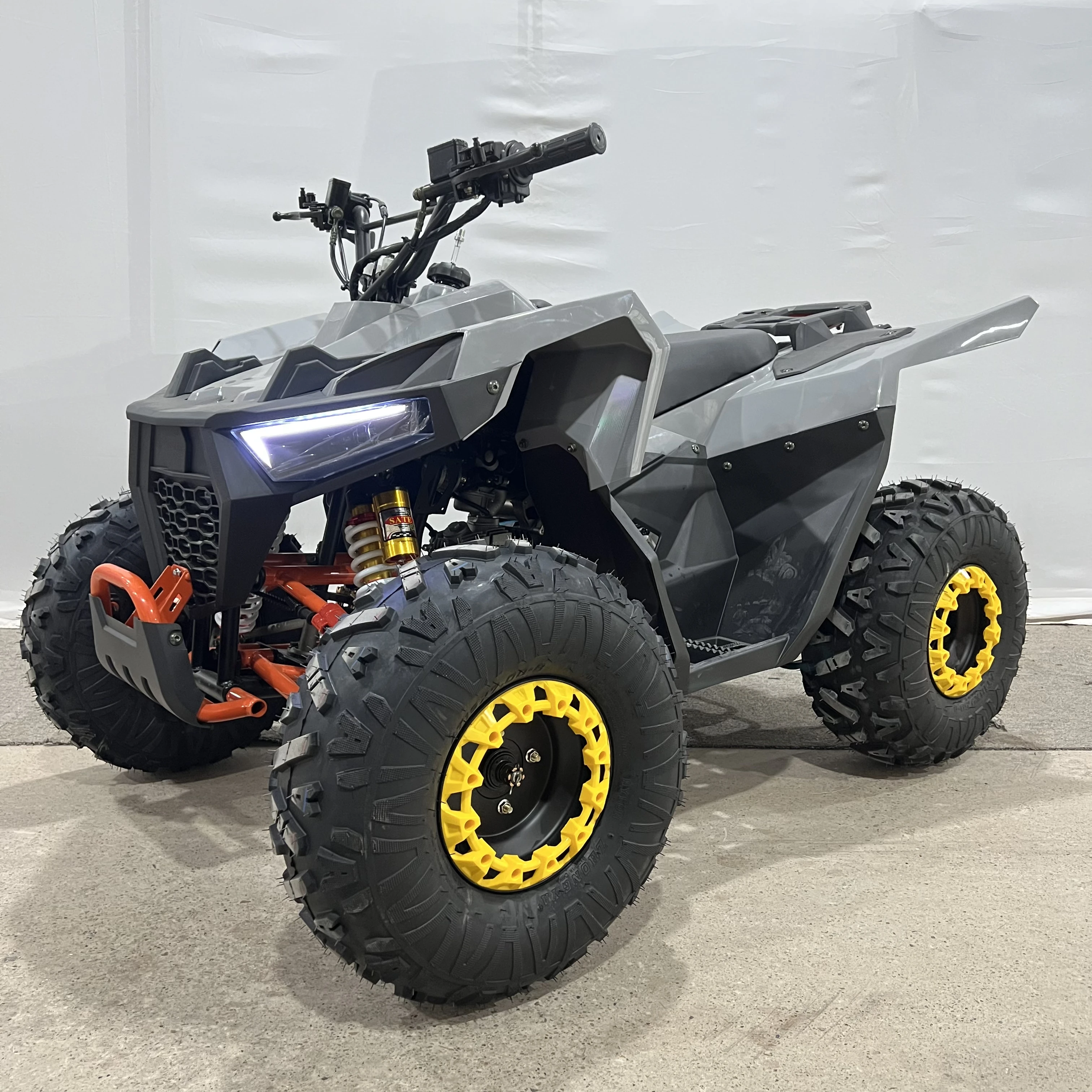 Factory Direct 125cc Semi-Automatic All-Terrain Vehicle CE Certified Easy Operation for Teenagers Chain Drive Transmission
