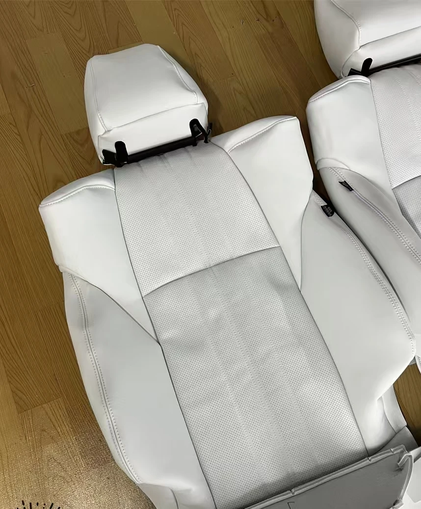 Factory Wholesale for Toyota Coolooze High-Grade Nappa Leather Custom Seat Covers E Class 7 Series Land Cruiser Golf Passat CC