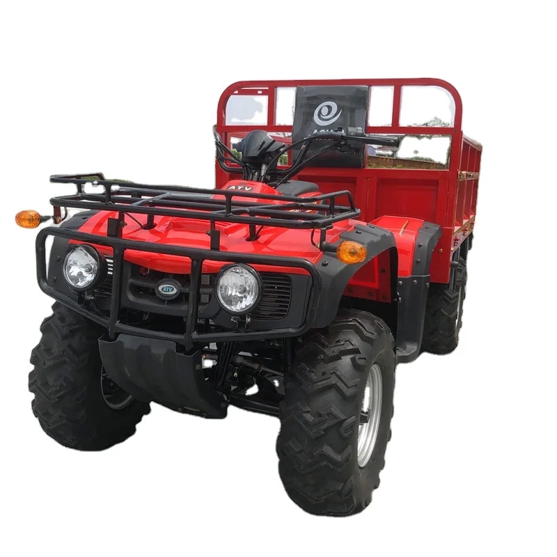 ATV 250cc 2WD With Bucket Shaft Drive Agricultural Vehicle Automatic Lifting Farm ATV