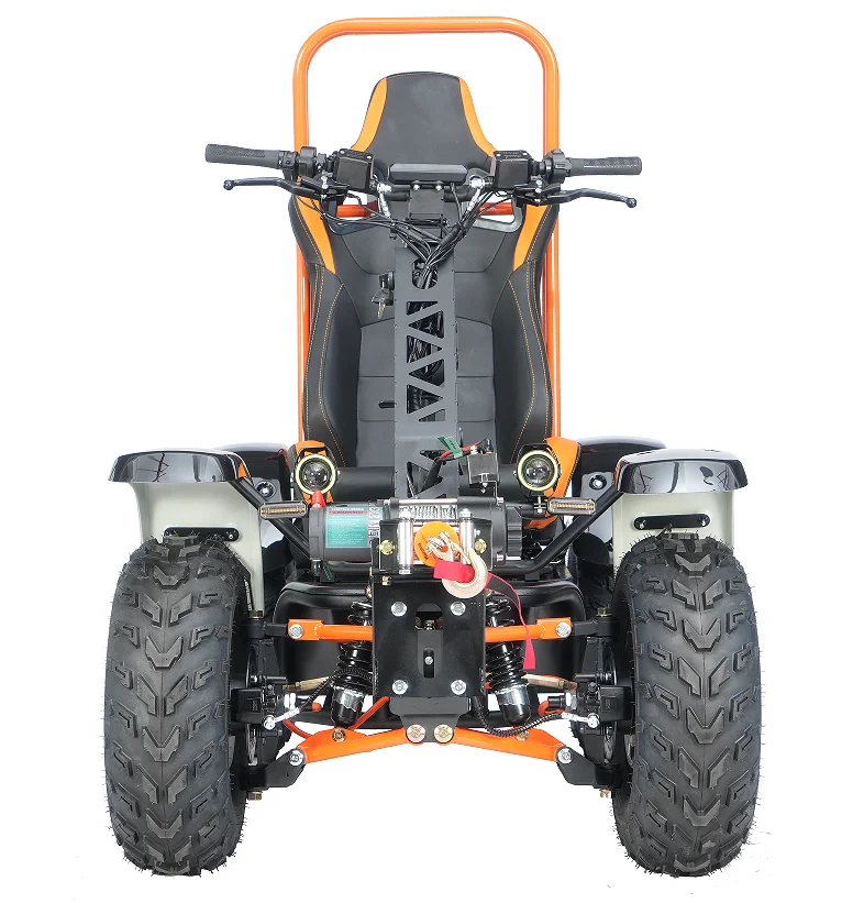 5KW 60V 4WD Electric with 6000W Motor Power 50km/h Farm Use CE 4*4 ATV COC EEC Certified Max Load 200kg 