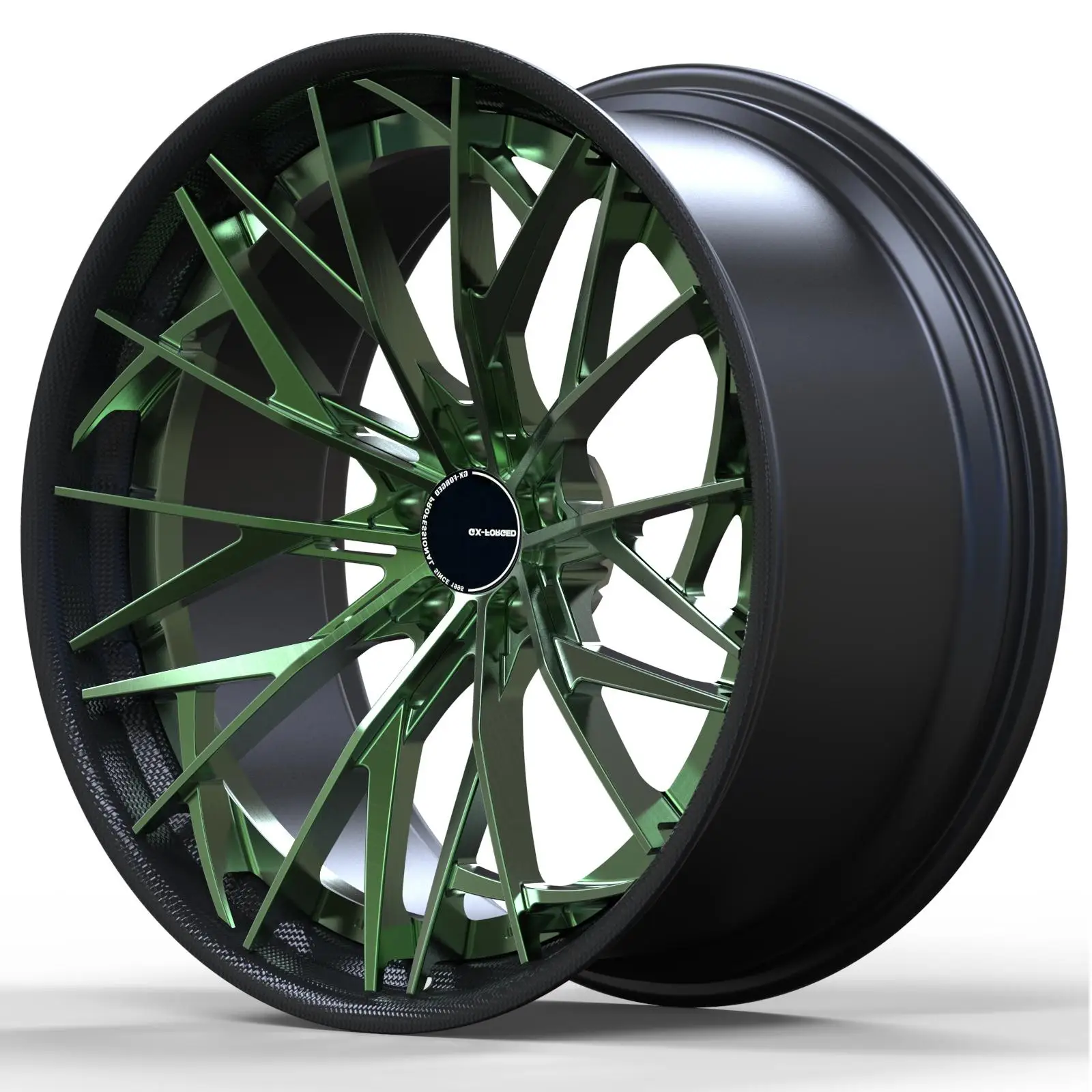 Customizable Two-Piece Forged Wheels with High Strength and Lightweight Design Available in Tailored Sizes and Widths