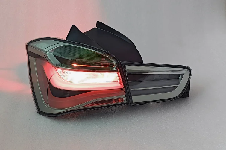 Tail Light Upgrade Taillights for BMW 1 F20 Modified Smoked Black Brake Turn Signal 2015-2019 LED Taillight Auto Accessories