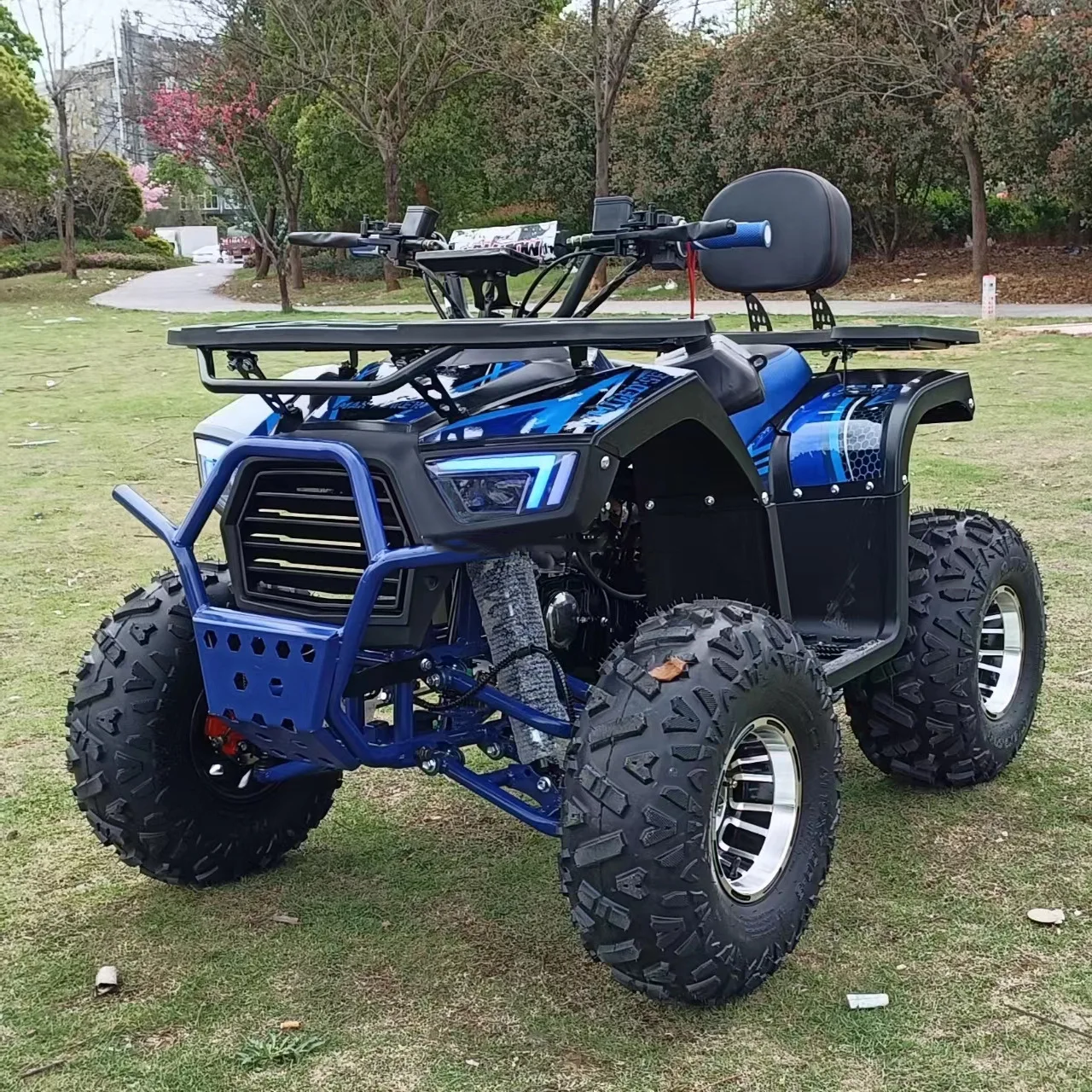 150cc Gasoline Atv All-terrain Off-road Mountain Vehicle With Chain Drive Transmission for Kid Four-wheel Motorcycle Use