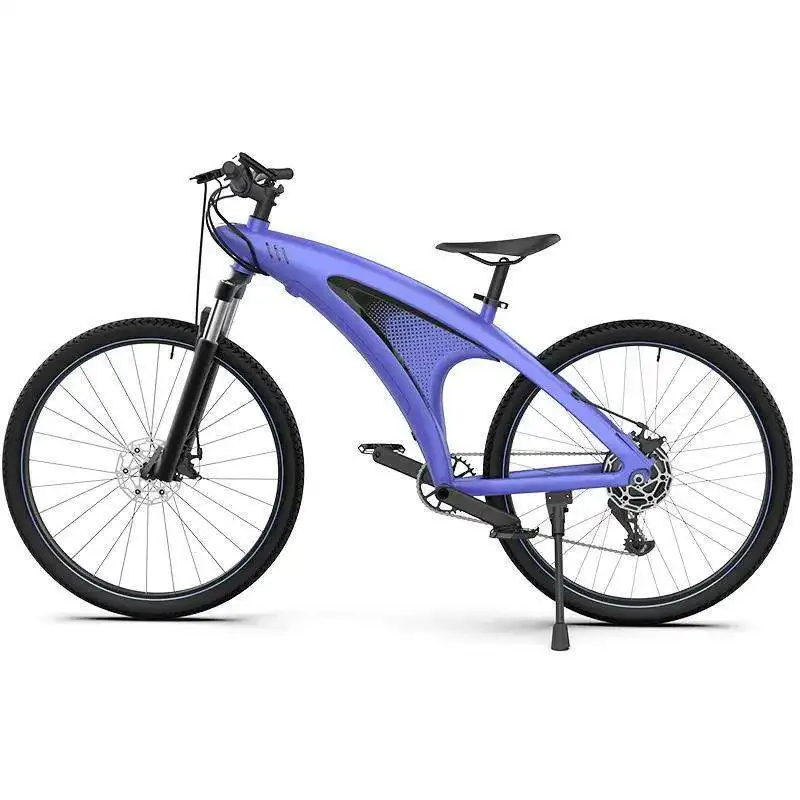 48V 750W Lithium Aluminum Alloy Smart Folding Electric City Bike IPX4 Waterproof 100kg Load Capacity 90-100km Range for Adults