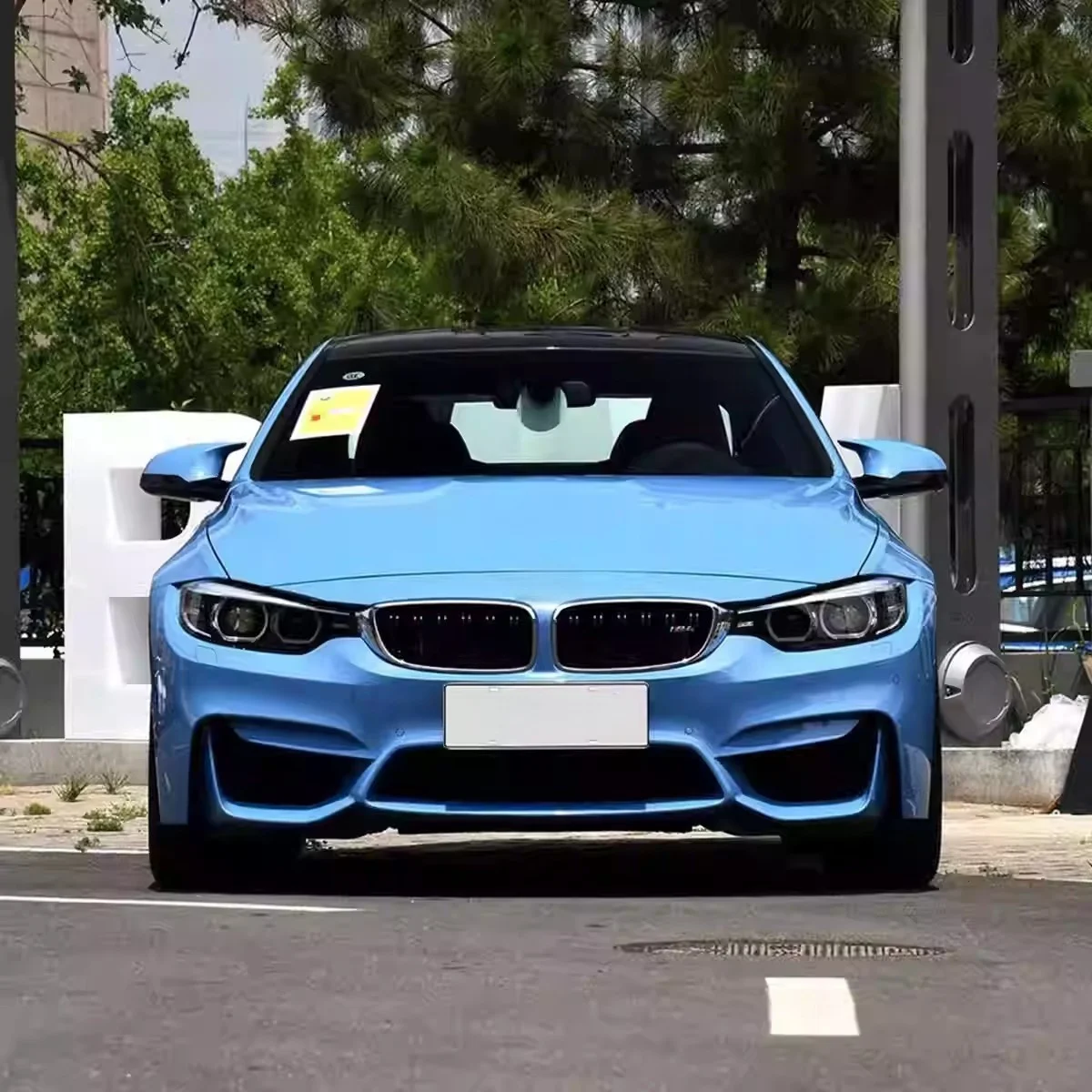 Car Body Kit for BMW 4 Series F32 F36 Full Body Kit Conversion M4 Front Rear Bumper Set for 2013 to 2020